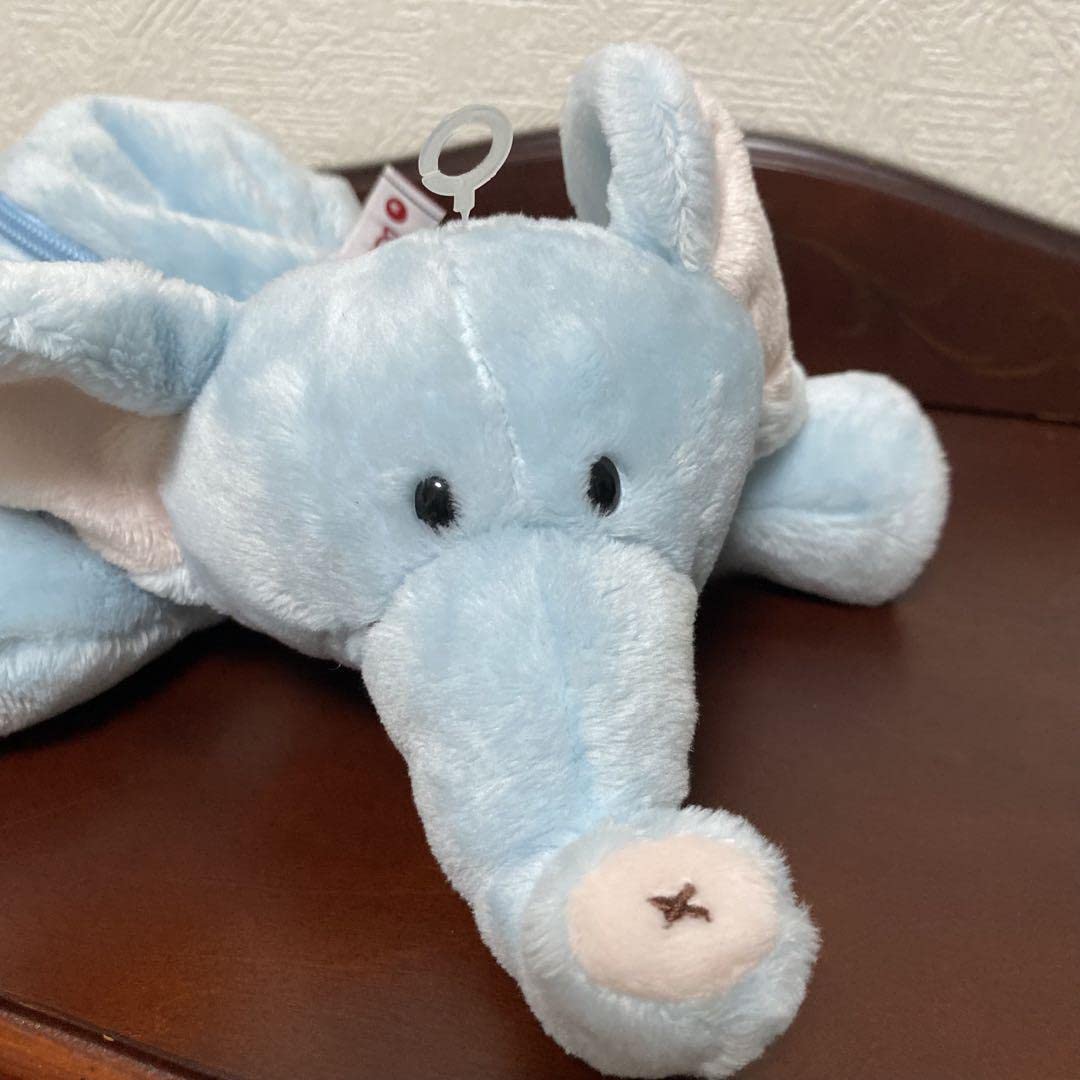 Amazon.co.jp: nici ゾウ ペンケース ぬいぐるみ ポーチ キーホルダー